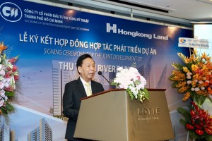 Mr Le Vu Hoang's speech in the event