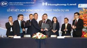 CII và Hongkong Land ký kết hợp đồng phát triển Thủ Thiêm River Park